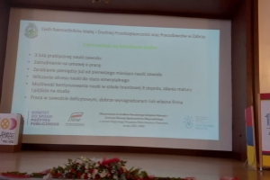 Promocja kształcenia dualnego w ZSEU - 09.11.2022 r.