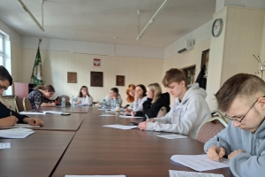 Spotkania z uczniami klas trzecich - 10,11, 14.04.2025