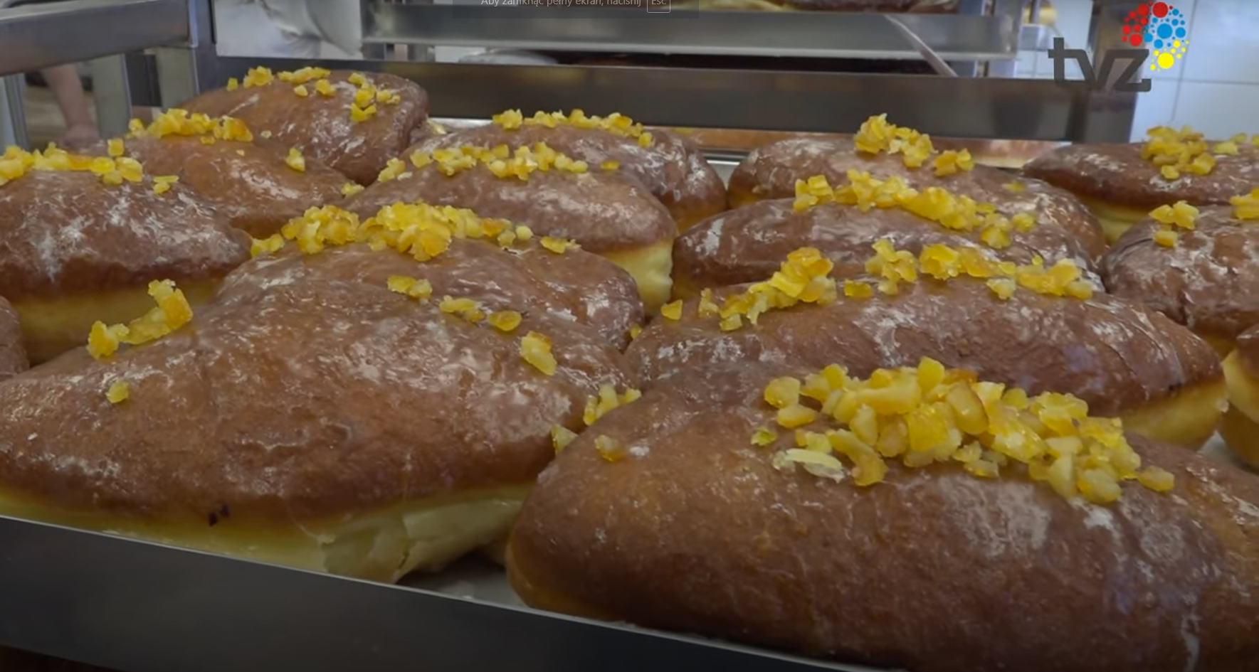 Pączki w Piekarni-Cukierni Teresy Skrzetuskiej-Osiadacz i Katarzyny Osiadacz w TV Zabrze i nie tylko