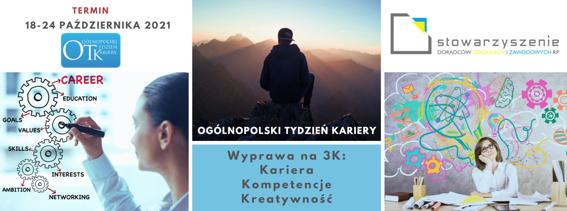 Ogólnopolski Tydzień Kariery 2021 - Wyprawa na 3K: Kariera, Kompetencje, Kreatywność