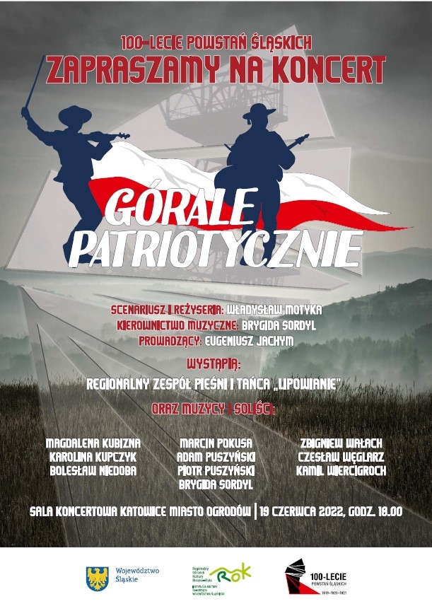 Koncert Górale Patriotycznie w wyk. muzyków Góralskich Subregionu Beskidu Zachodniego.